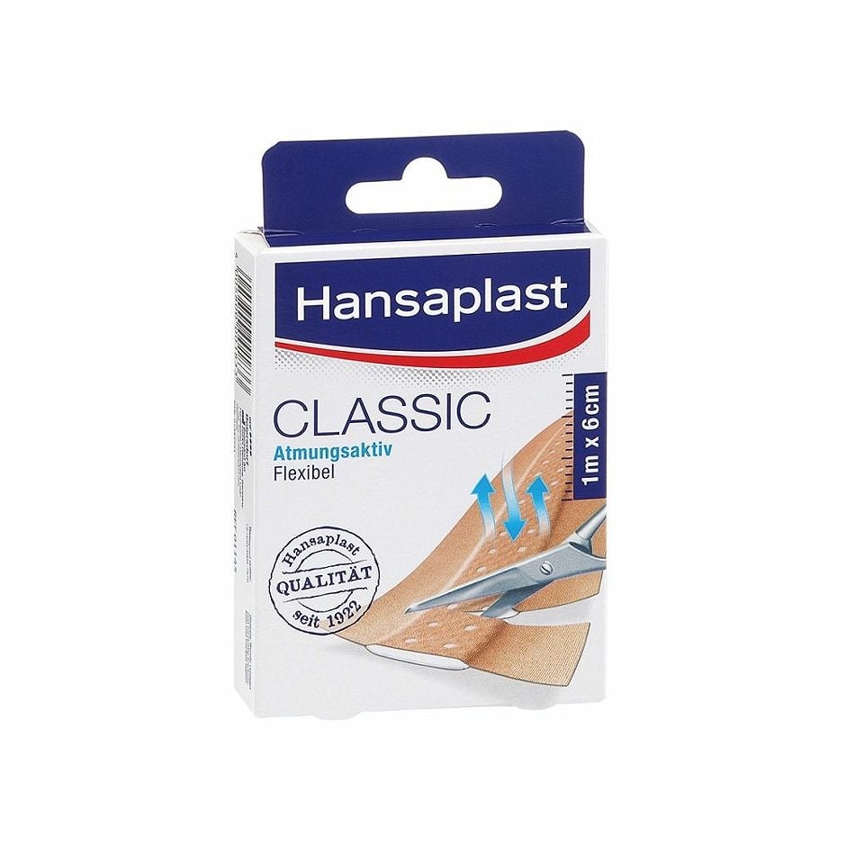 Hansaplast Pflaster Classic 1m x 6cm