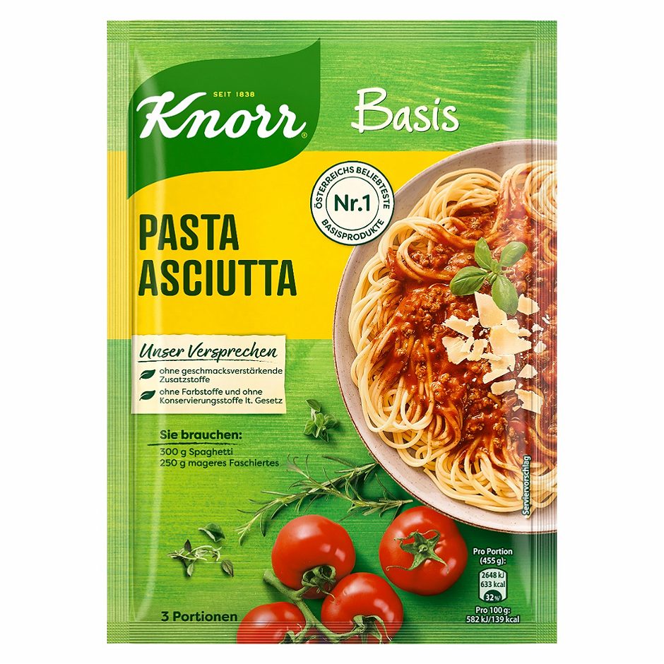 Knorr Basis Pasta Asciutta
