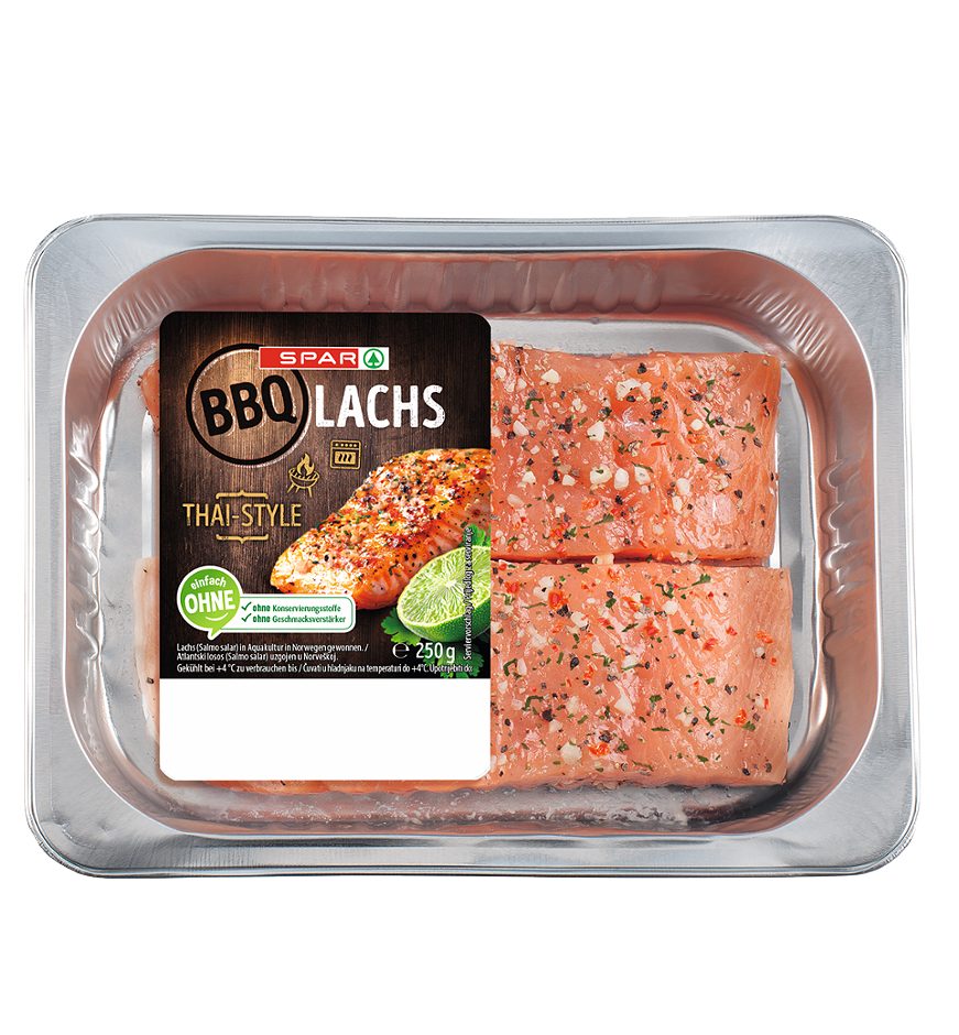 SPAR BBQ BBQ Lachs Thai Style 250 G