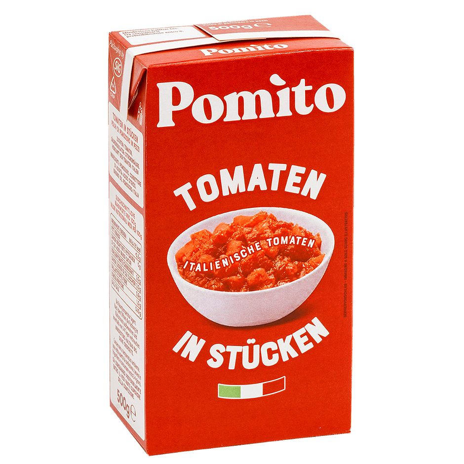 Pomito Tomatenfruchtfleisch in Stücken 500 G
