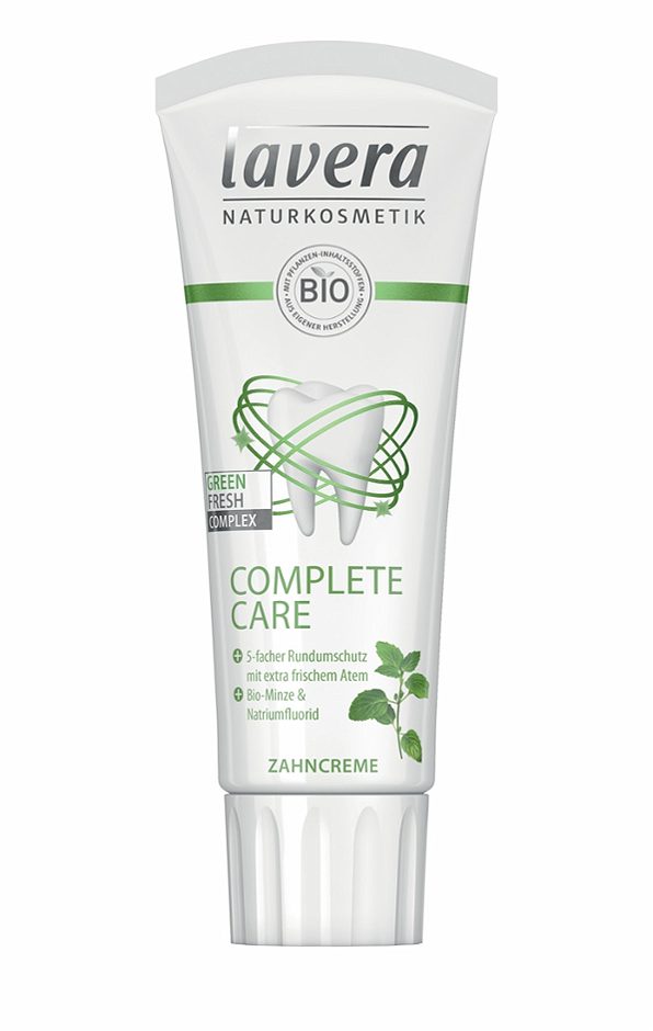 Lavera Complete Care Zahncreme Bio-Minze & Natriumfluorid 75ml