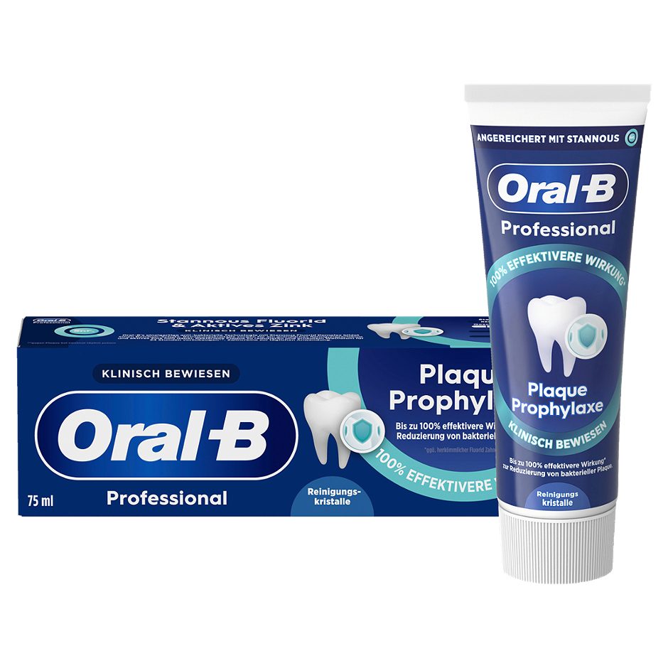 Oral-B Professional Zahncreme Plaque Prophylaxe 75 ml