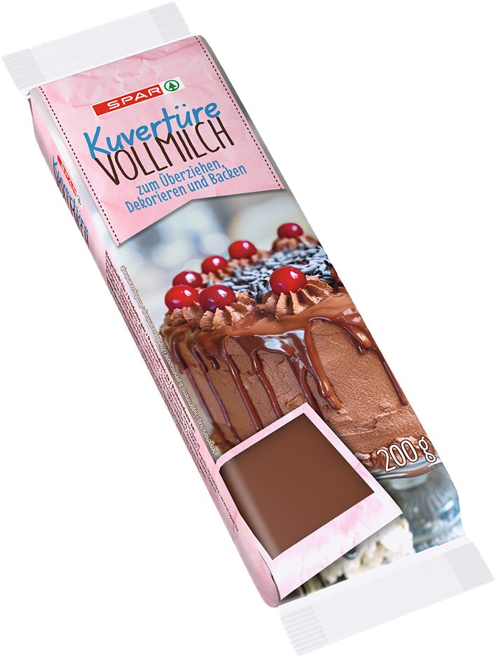 SPAR Schokoladenkuvertüre Vollmilch 200 G