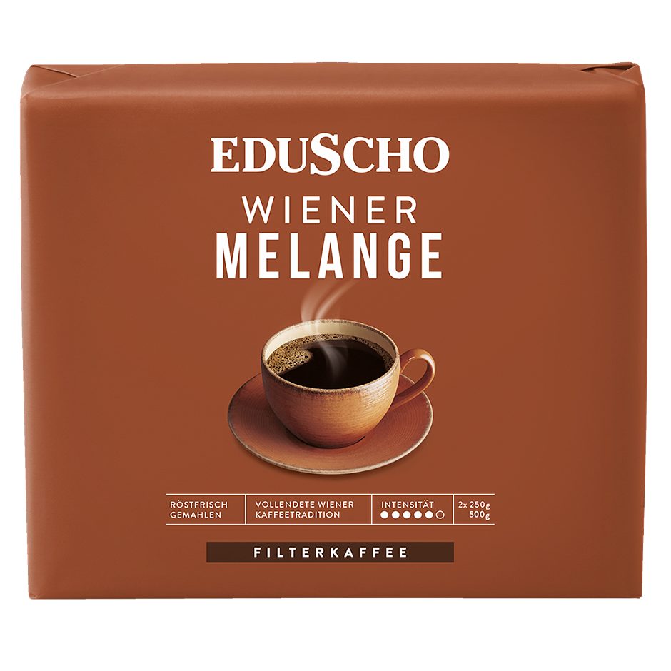 Eduscho Wiener Melange gemahlen 500 G