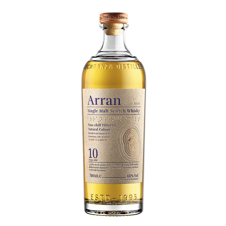 The Arran Single Malt Whisky 10 YO 0,7 L