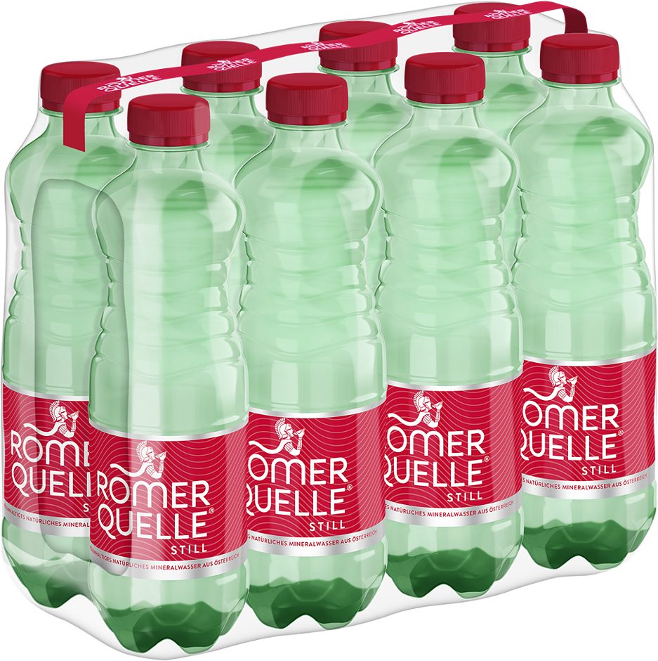 Römerquelle Mineralwasser still 8x0,5l 4 L EINWEG mit Pfand
