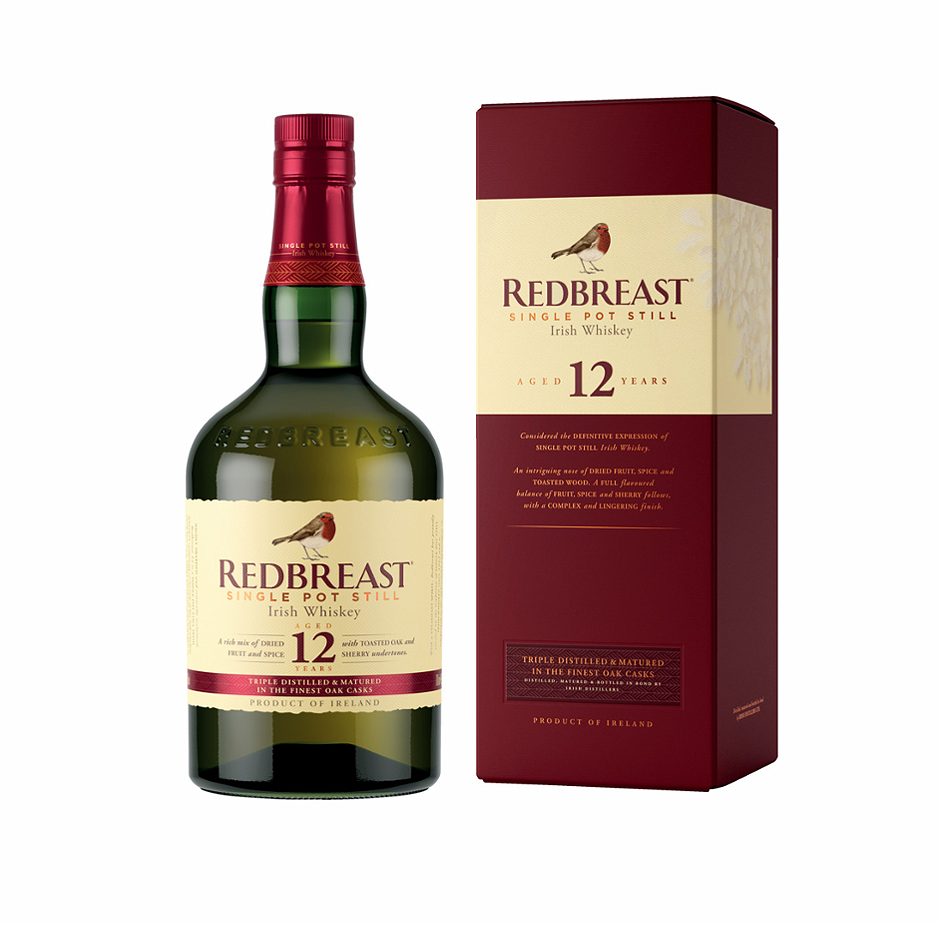 Redbreast Single Pot Still Irish Whiskey 12YO 0,7 L