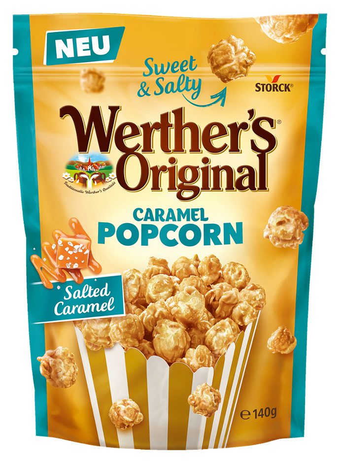 Storck Werther's Popcorn Salted Caramel 140 G
