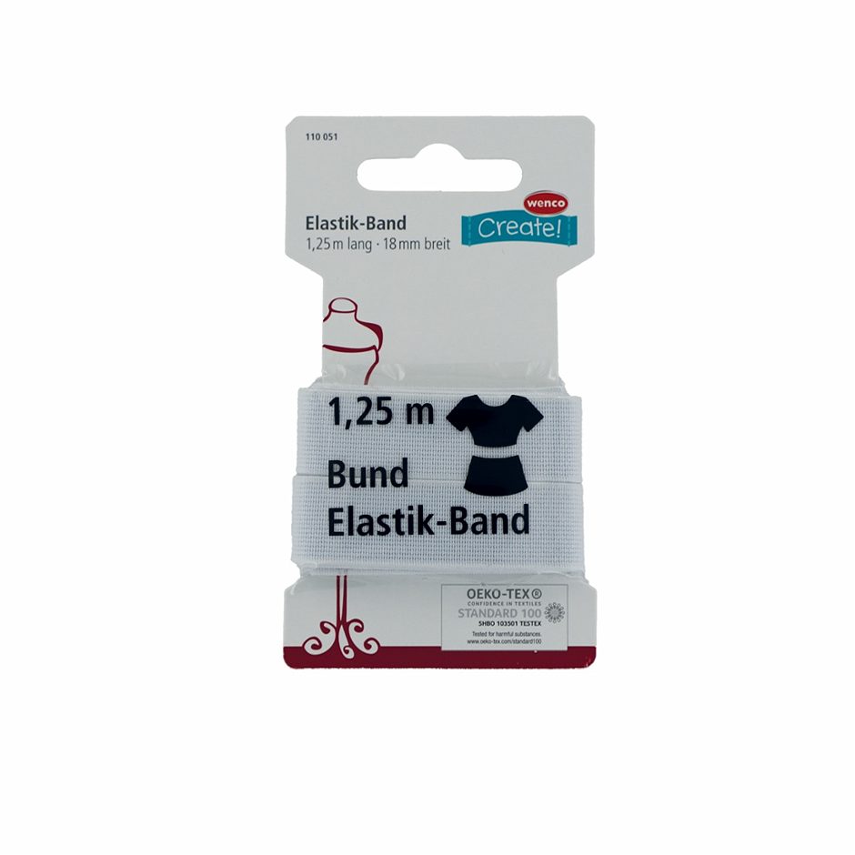 Wenco Gummilitze 18mm 1,25Meter