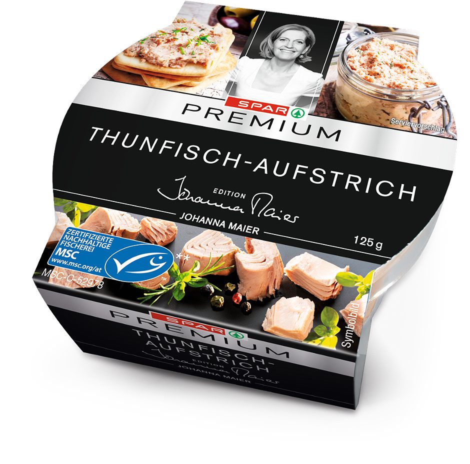 SPAR PREMIUM Edition Johanna Maier Thunfisch-Aufstrich 125 G