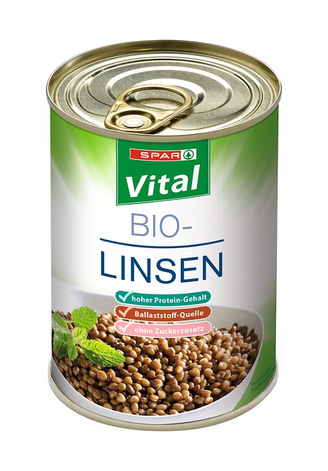 SPAR Vital Bio-Linsen 400 G