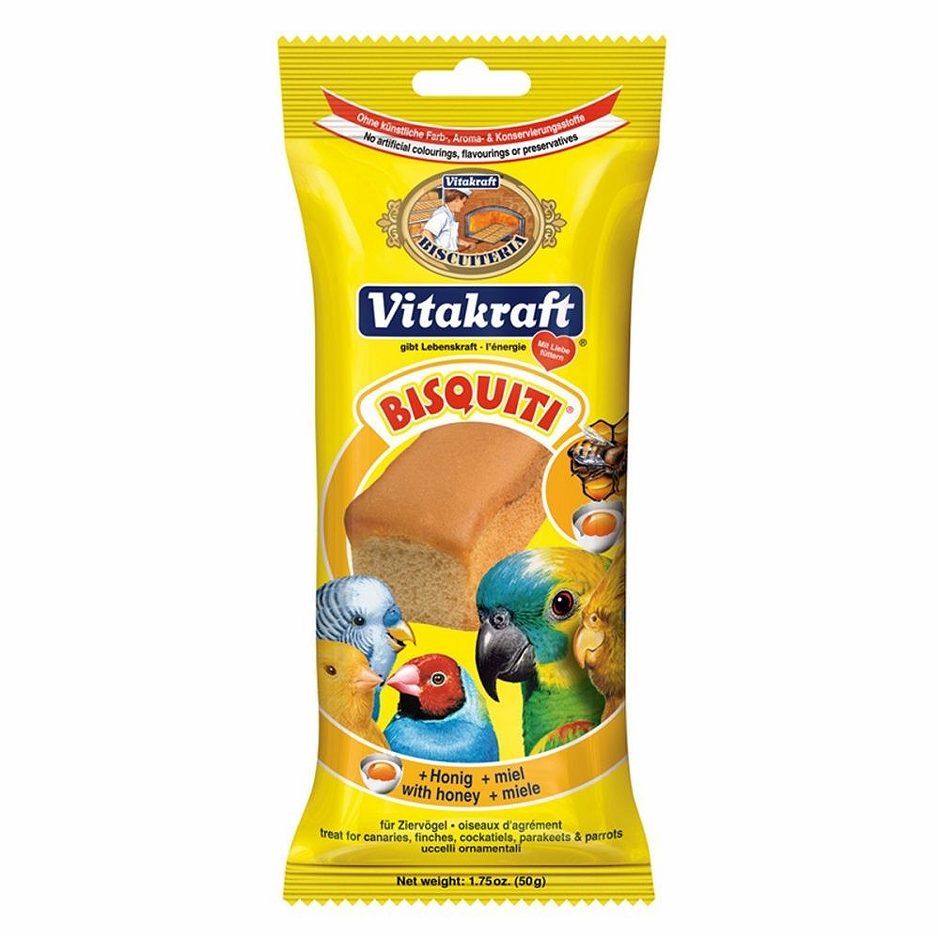 Vitakraft Biscuiteria Bisquiti Honig 4 Stück 50 G