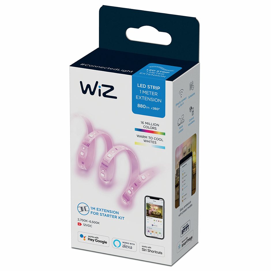 WiZ Smart Home LED- Streifen Verlängerung 1m