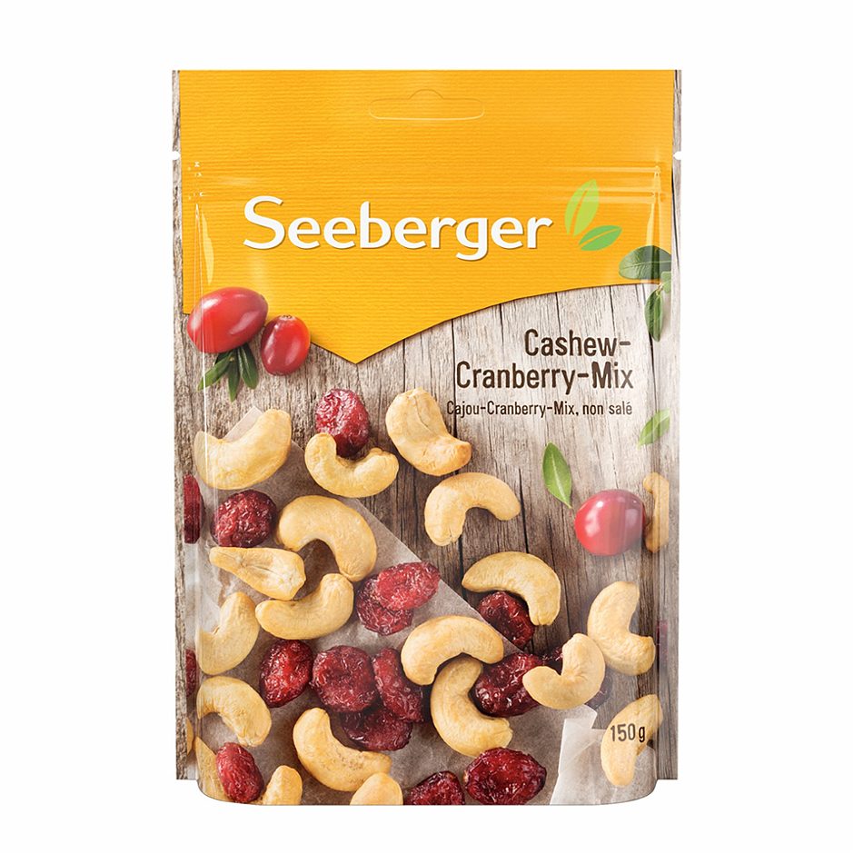 Seeberger Cashew-Cranberry-Mix 150 G