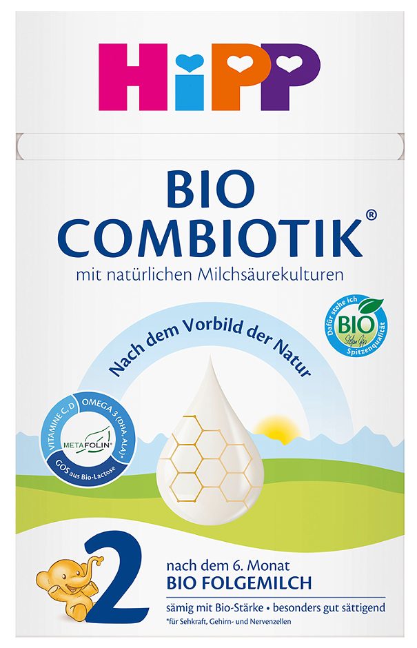 Hipp Combiotik Bio Folgemilch 2 600 G