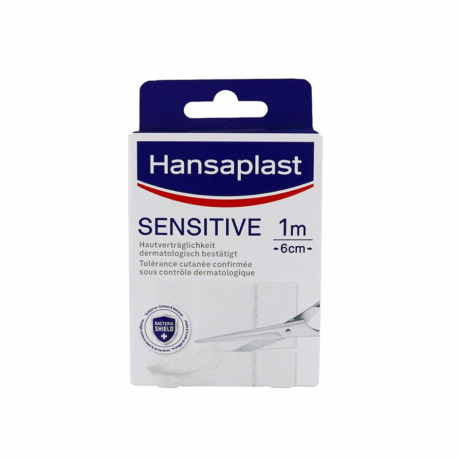 Hansaplast Pflaster Sensitive 1m x 6cm