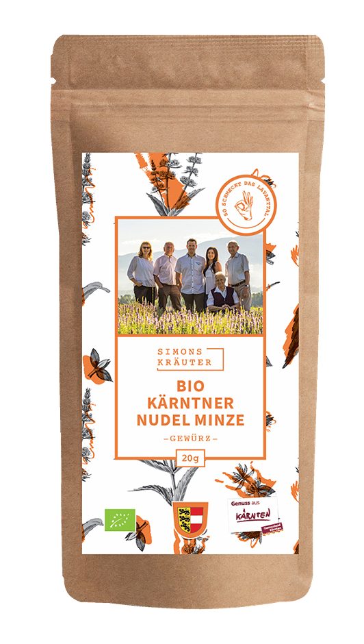 Simons Kräuter Bio Kärntner Nudel Minze 20g