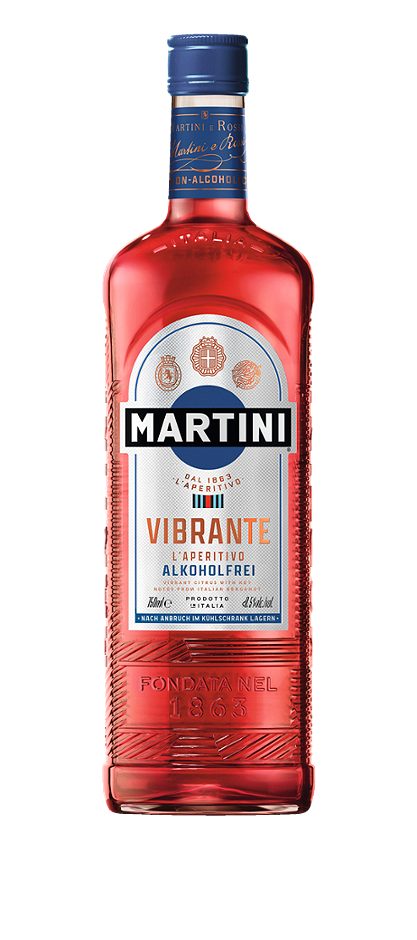 Martini Vibrante alkoholfrei 0,75 L EINWEG ohne Pfand