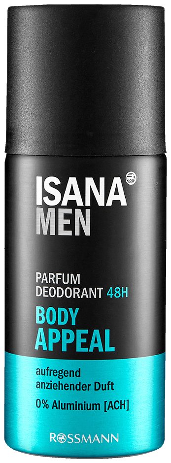 Isana Men Parfum Deodorant 48h / Body Appeal 150ml