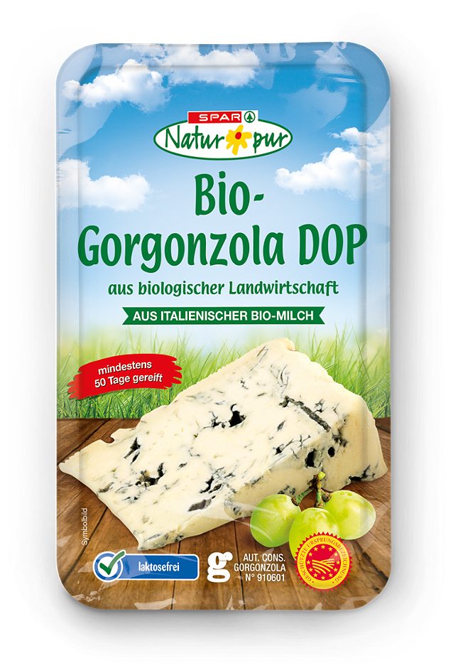 SPAR Natur*pur Bio-Gorgonzola DOP 150 G