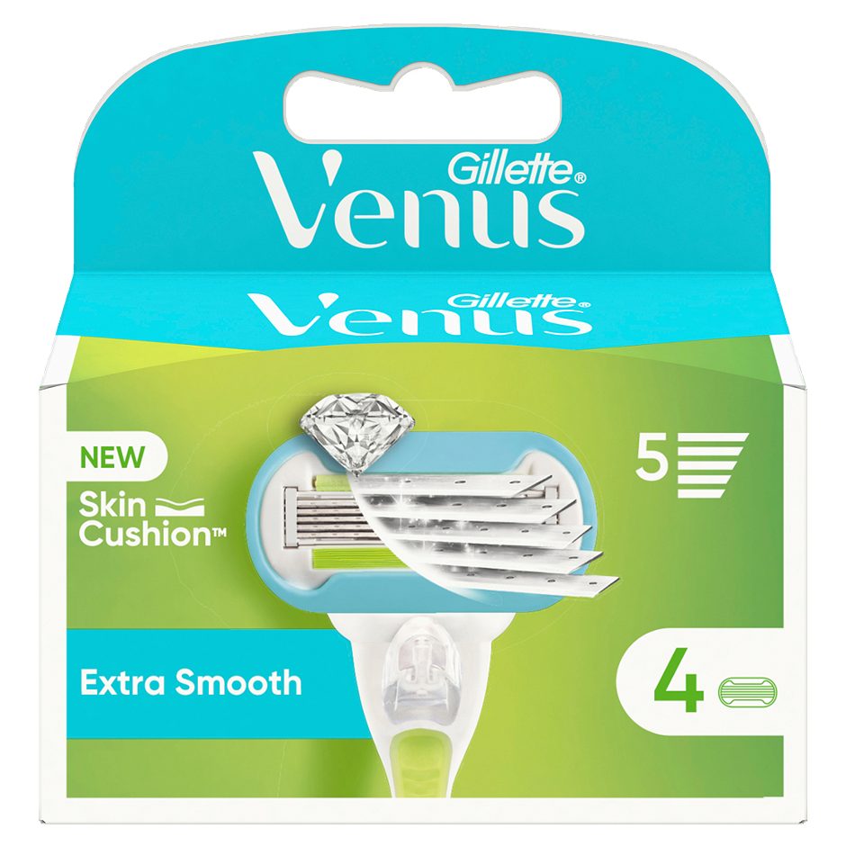 Gillette Venus Rasierklingen Extra Smooth 4 Stück