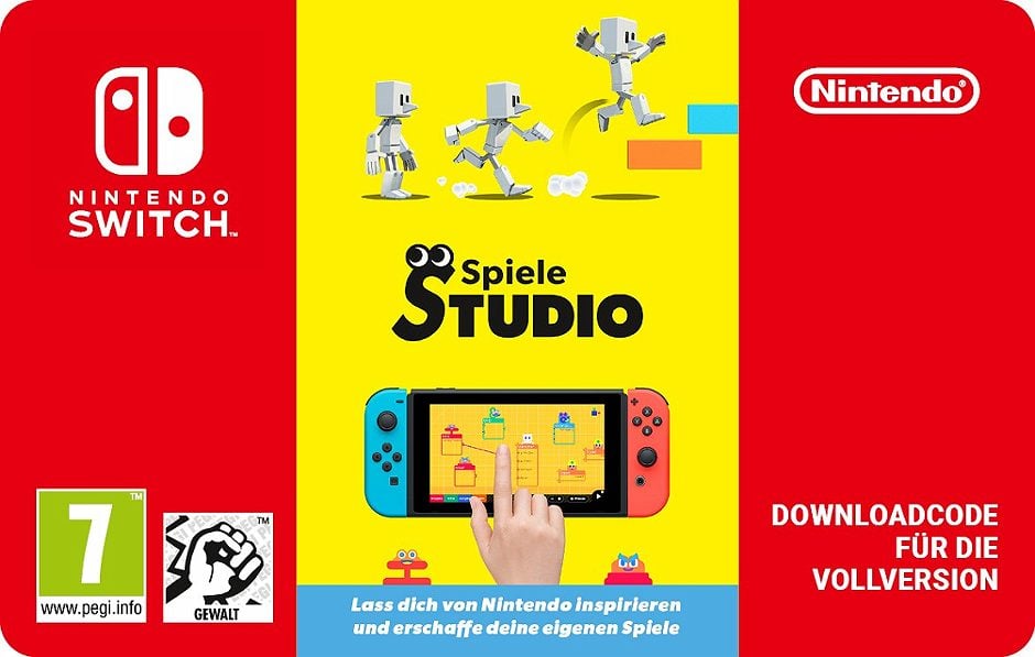 Nintendo Gutschein Game Builder Garage