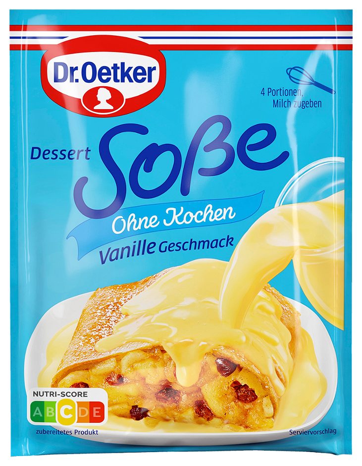 Dr. Oetker Dessert-Soße Vanille-Geschmack 40 G