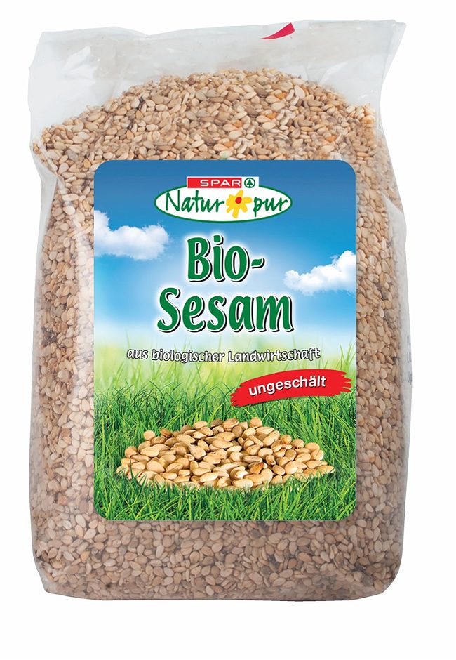SPAR Natur*pur Bio-Sesam ungeschält 250 G