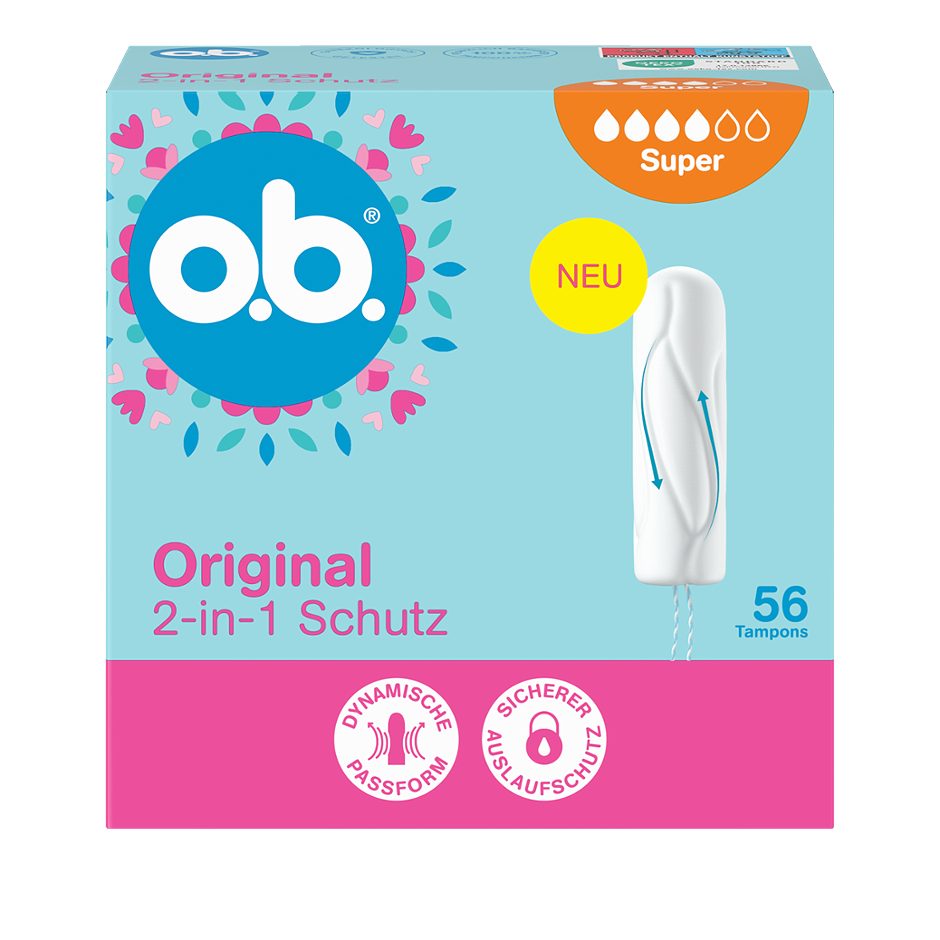 o.b. Original Tampons Super 56 Stück