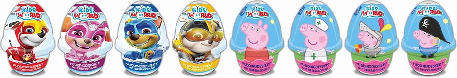 Kidsworld Dessert mit Überraschung Dragons 70 G