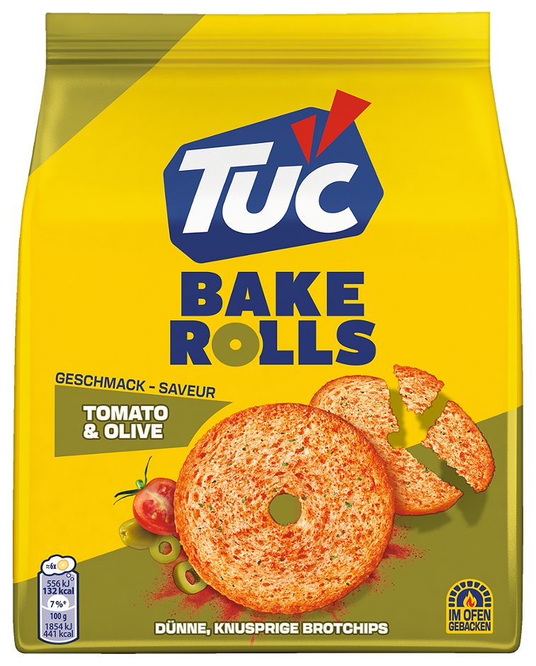 Tuc Bake Rolls Tomate & Olive 150 G