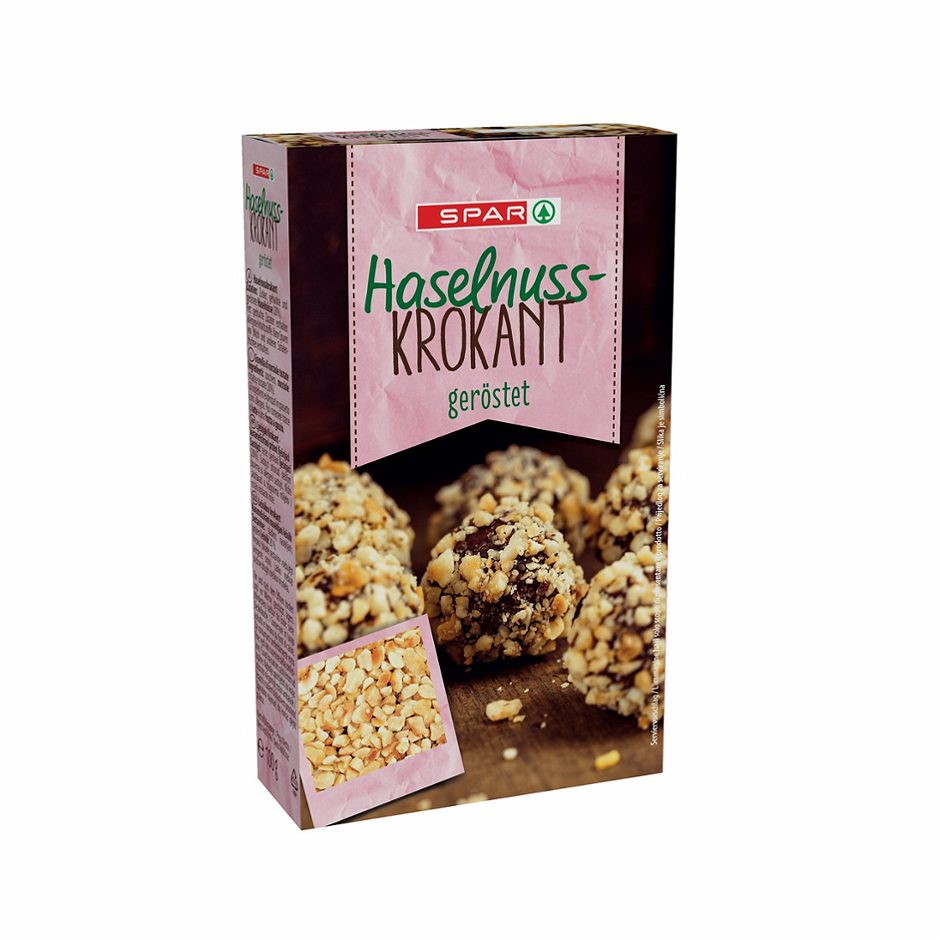 SPAR Haselnuss-Krokant geröstet 100 G