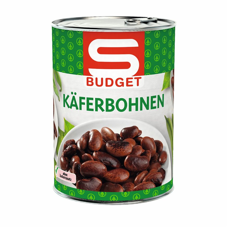 S-BUDGET Käferbohnen 400 G