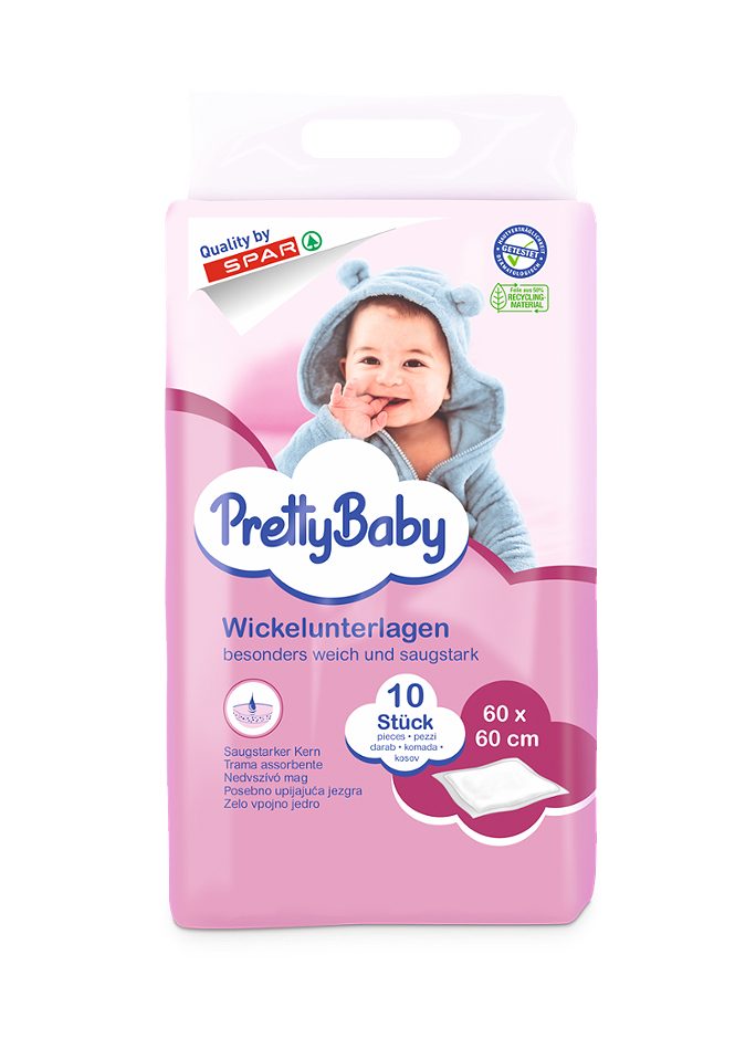 Pretty Baby Wickelunterlagen 10 Stück