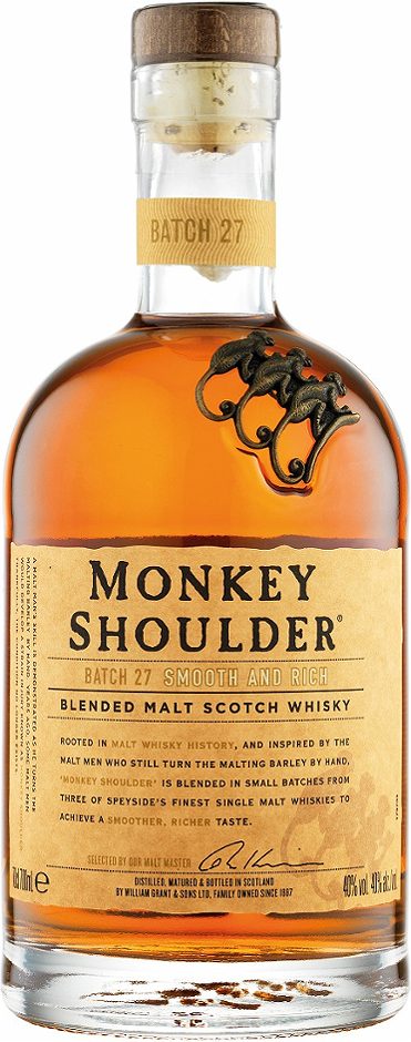 Monkey Shoulder Blended Malt Scotch Whisky 0,7 L