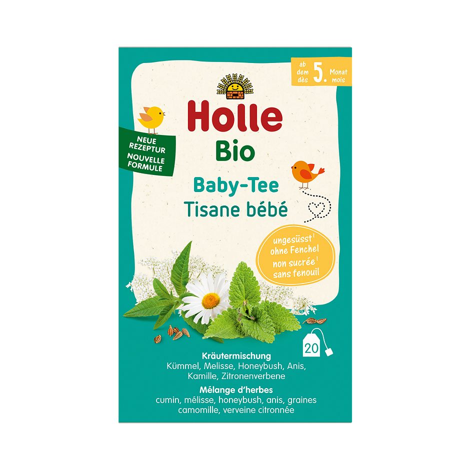Holle Bio Kräutermischung Baby-Tee 20 Teebeutel 29 G