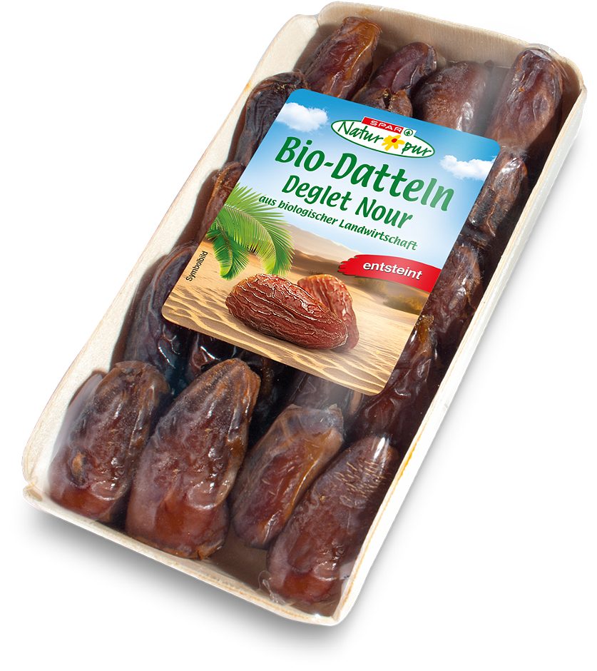 SPAR Natur*pur Bio-Datteln Deglet Nour-entsteint 200 g 200 G