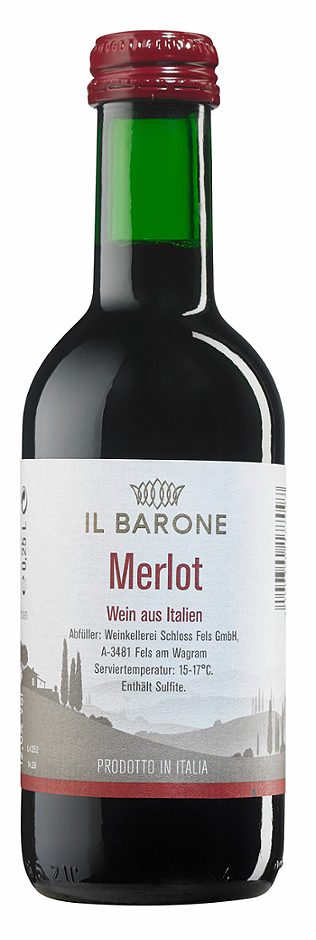 Il Barone Merlot del Veneto IGT 250 ML