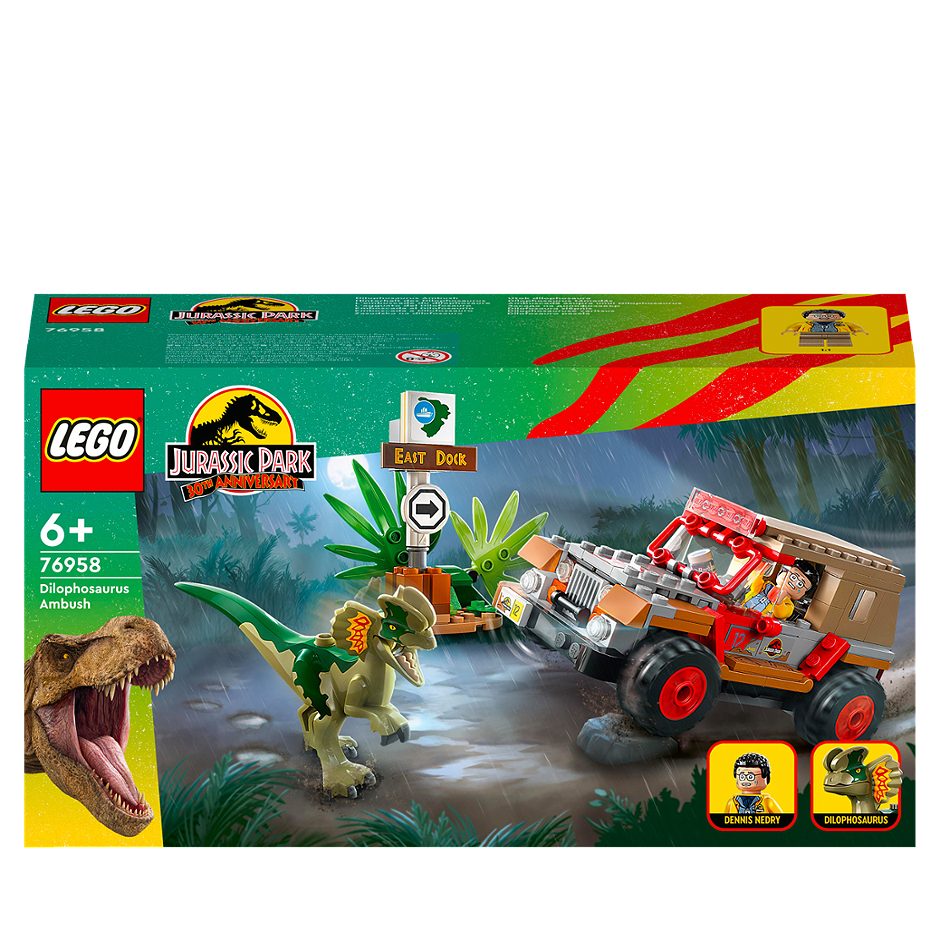 LEGO Jurassic World Hinterhalt des Dilophosaurus 76958