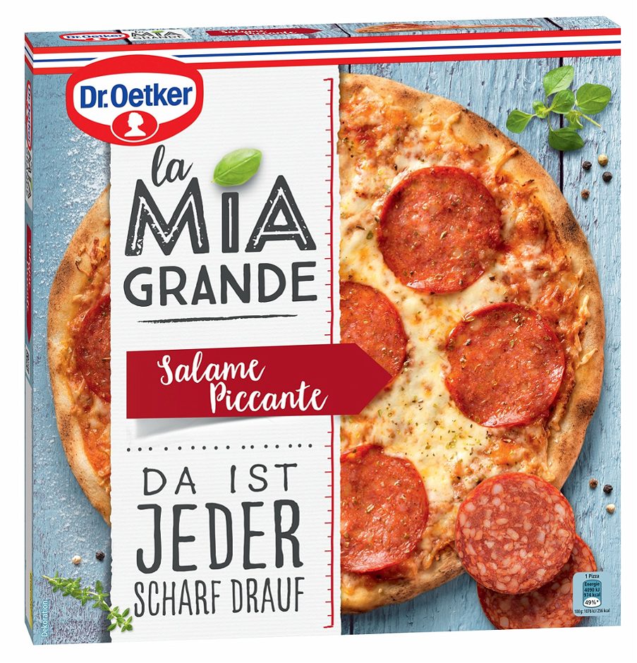Dr. Oetker La Mia Grande Salame Piccante 380 G