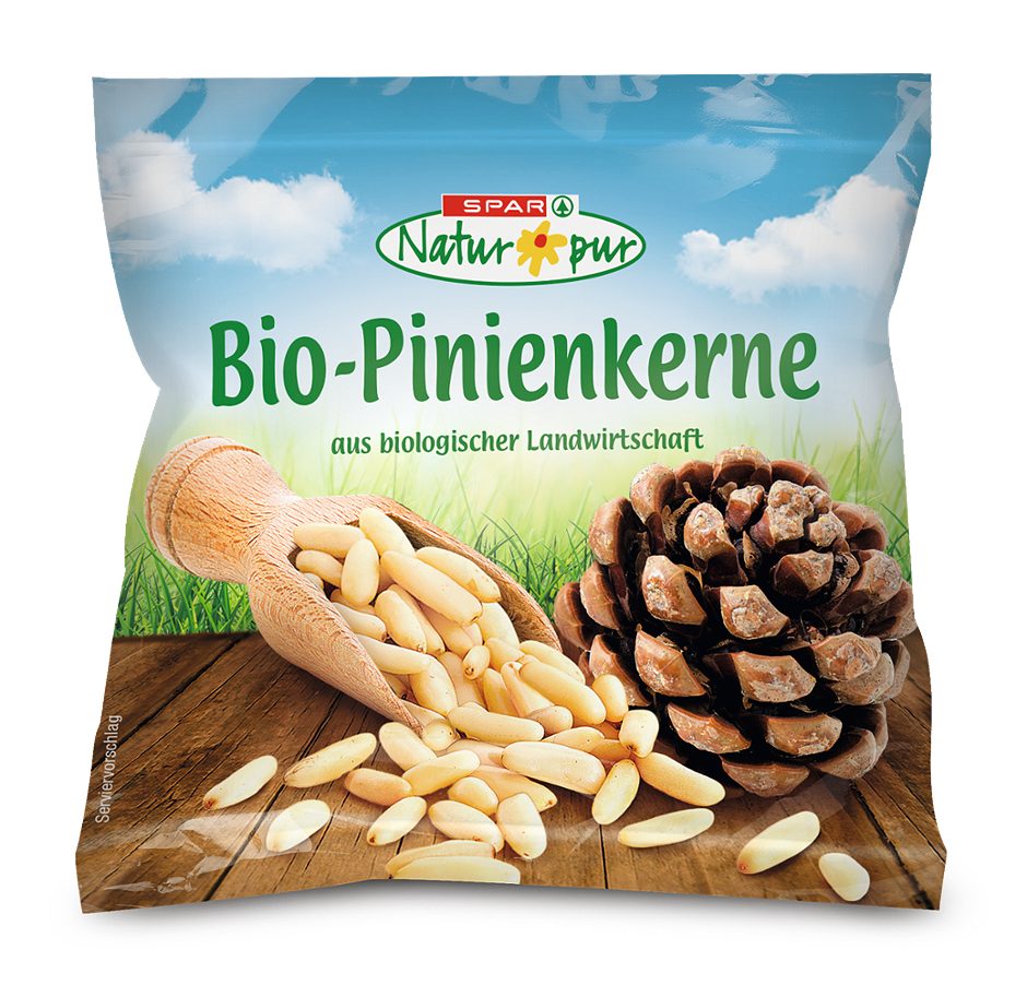 SPAR Natur*pur Bio-Pinienkerne 40 G