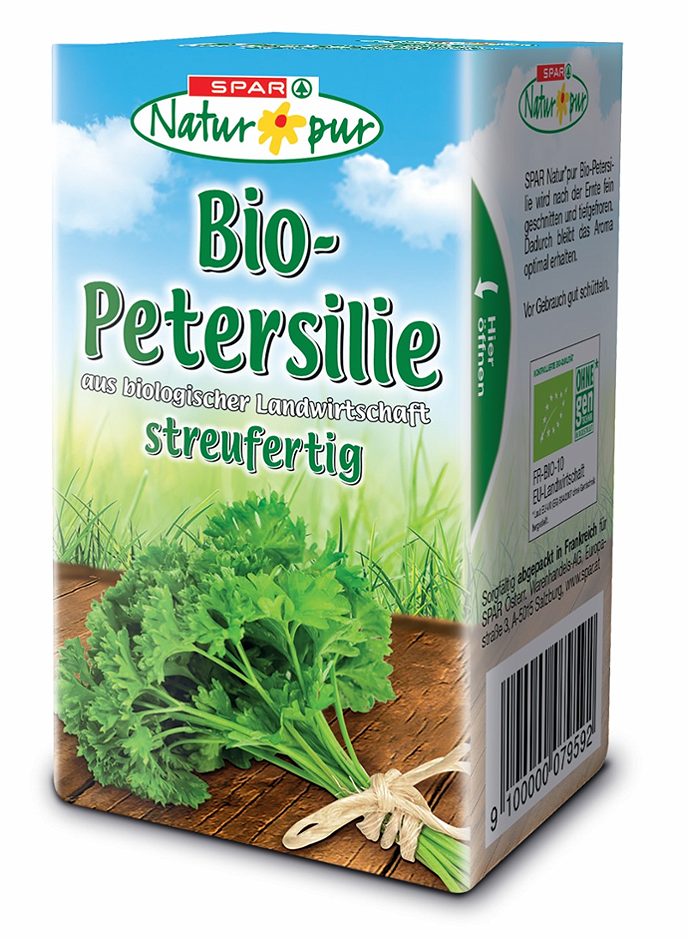 SPAR Natur*pur Bio-Petersilie streufertig 40 G