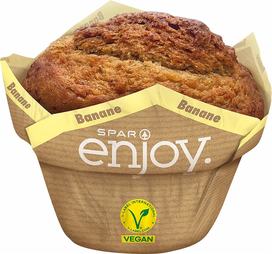 SPAR enjoy veganer Bananen Muffin 1 STK