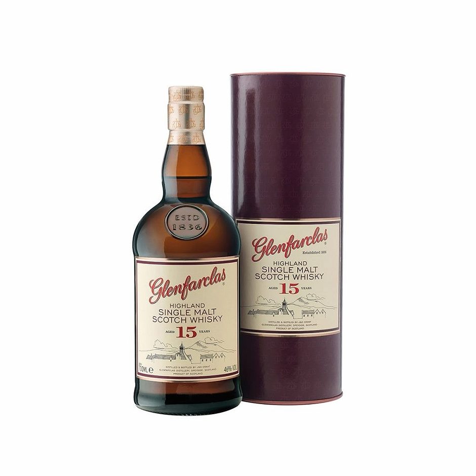 Glenfarclas Single Malt Whisky 15 YO 0,7 L