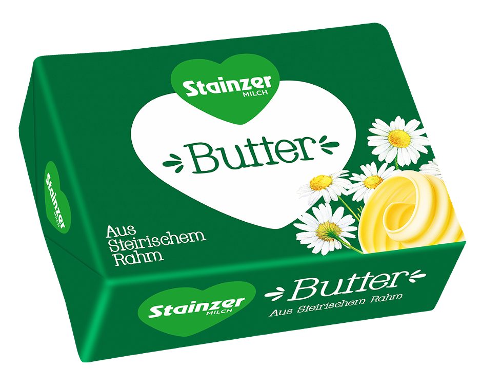 Stainzer Butter aus Süßrahm 0,250 250 G