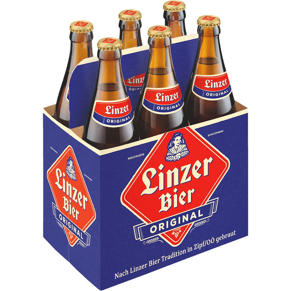 Linzer Bier Original 6x0,5l 3.000 ML MEHRWEG