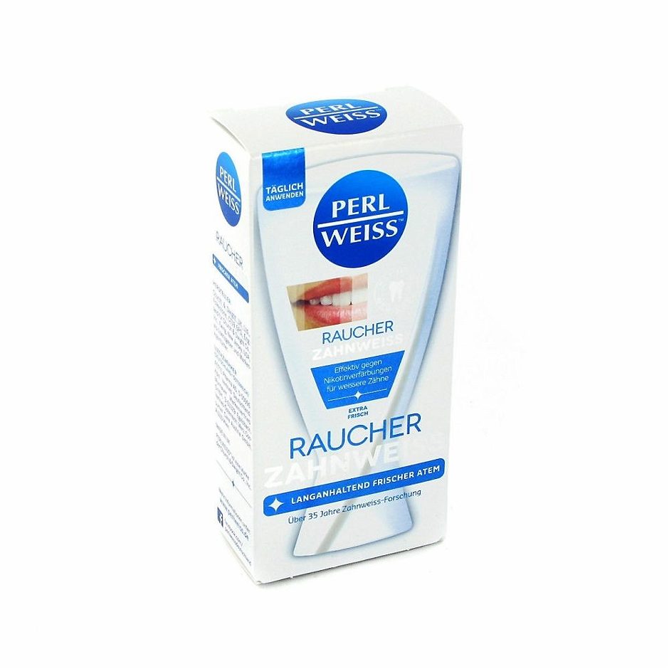 Perlweiss Zahncreme Raucher Zahnweiss 50ml