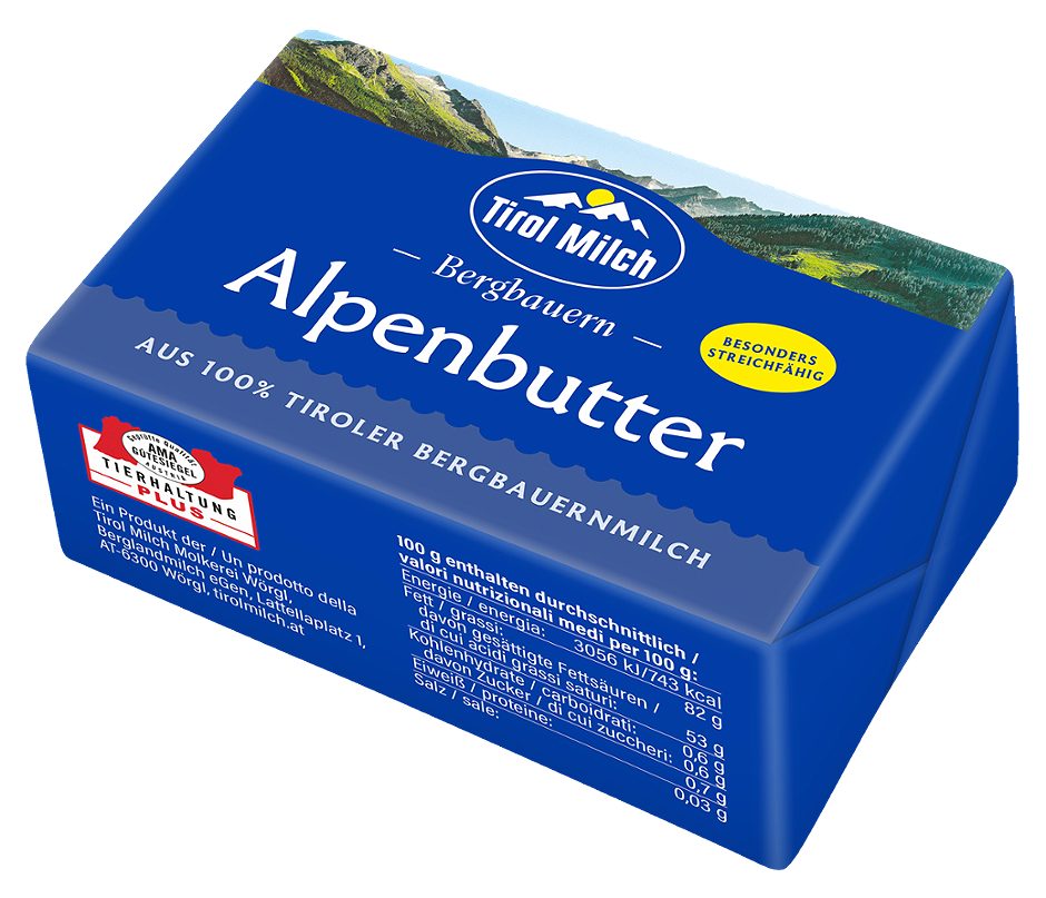 Tirol Milch Alpenbutter 125 G
