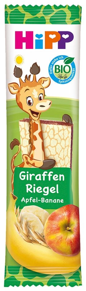 Hipp Giraffen Riegel Apfel-Banane 23 G