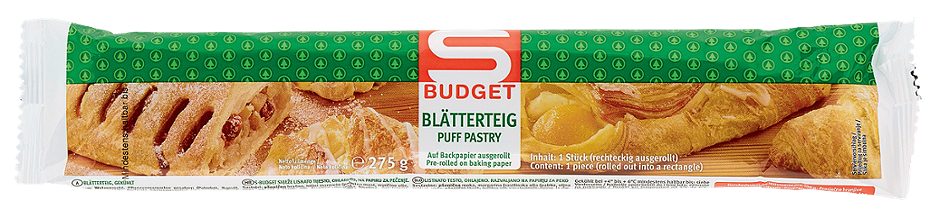 S-BUDGET Blätterteig 275 G